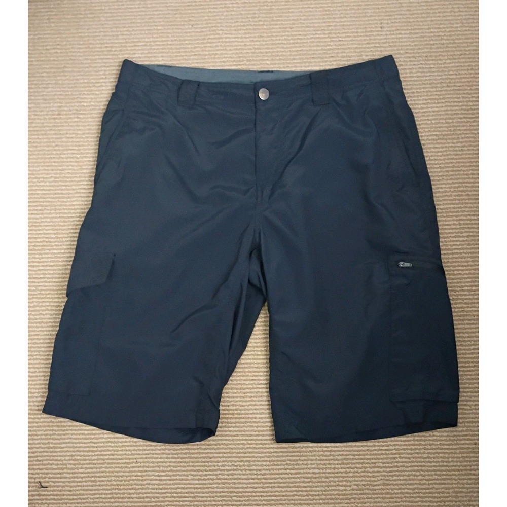 Columbia Sportswear Silver Ridge Men's Cargo Shorts Black Size  34x12